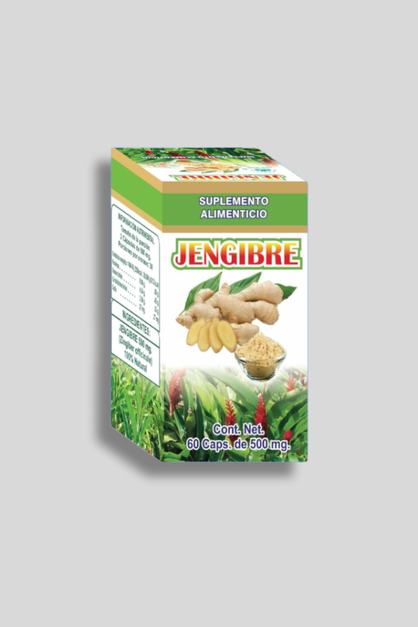JENGIBRE CON 60 CAPS.