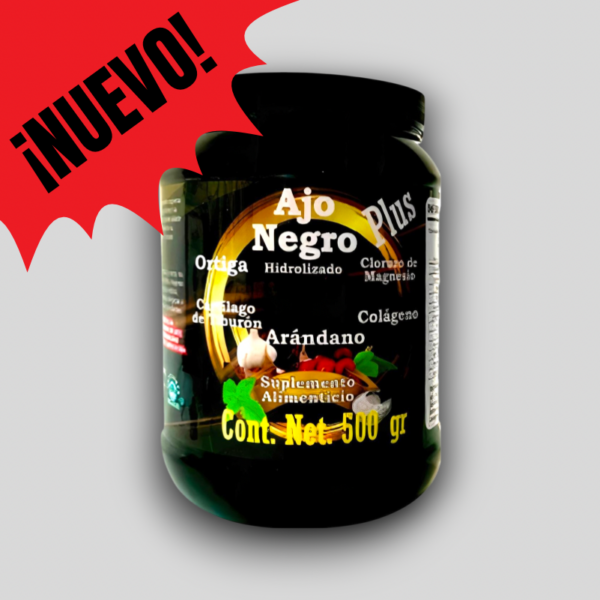 AJO NEGRO PLUS CONT. NETO 500gr.