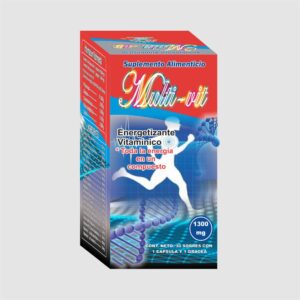 multi vit. suplemento alimenticio. cont. net. 30 sobres